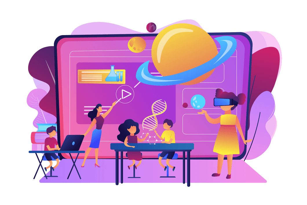 smart school concept